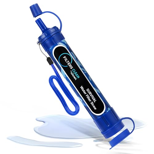 Filters-Clean Survival Water Filter Straw, 0.1 Micron Water - Image 2