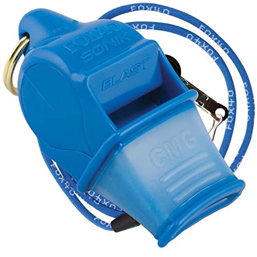 Fox 40 Sonik Blast CMG with Break Away Lanyard - Blue - Image 2
