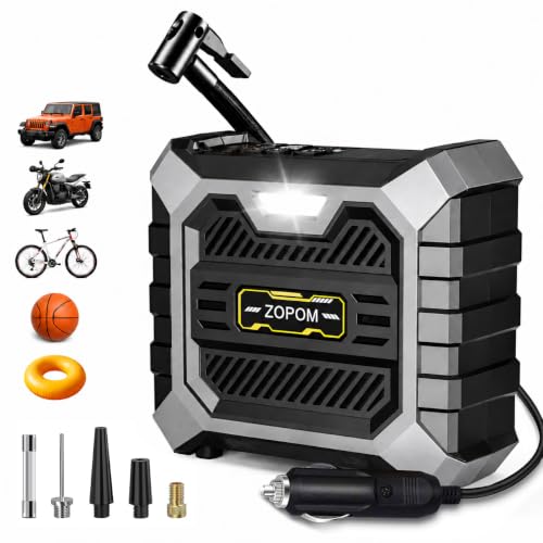 Tire Inflator Portable Air Compressor, 150 PSI DC 12V Air - Image 2