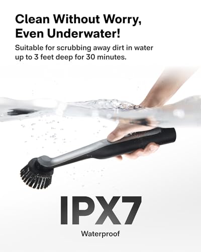 HOTO Wand™ Cordless Spin Scrubber, Electric Grout Brush - Image 7