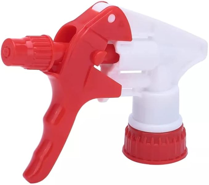 Plastic Spray Bottles Leak Proof Technology Empty 32 oz HDPE Commercial HDPE Heavy duty for cleaning solutions , with measurements , with fully Adjustable , Non-Clogging Nozzle, - 8 Sets