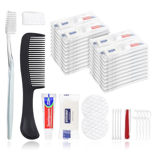10 Sets Personal Hygiene Kit Bulk, Disposable Toothbrushes - Image 2