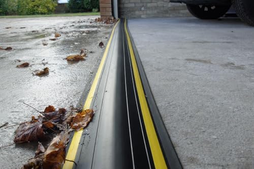 1 ½" High Garage Door Flood Barrier Threshold Seal Kit | Home Repair - Image 3