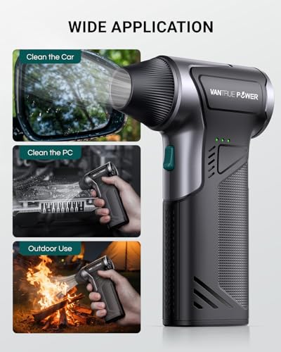 VANTRUE POWER T150 Compressed Air Duster, Mini Blower - Image 5