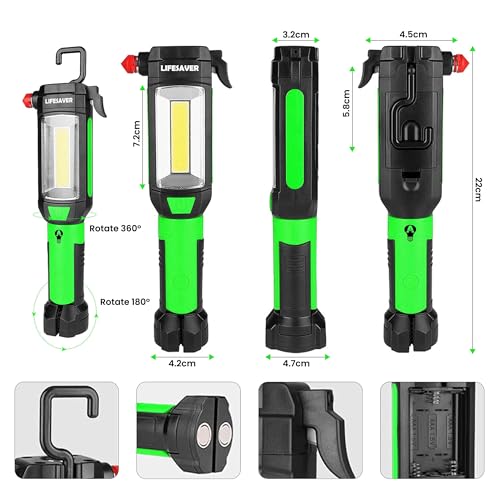 9-in-1 Emergency Auto Tool with LED Flashlight | | Tools & Home Repair - Image 3
