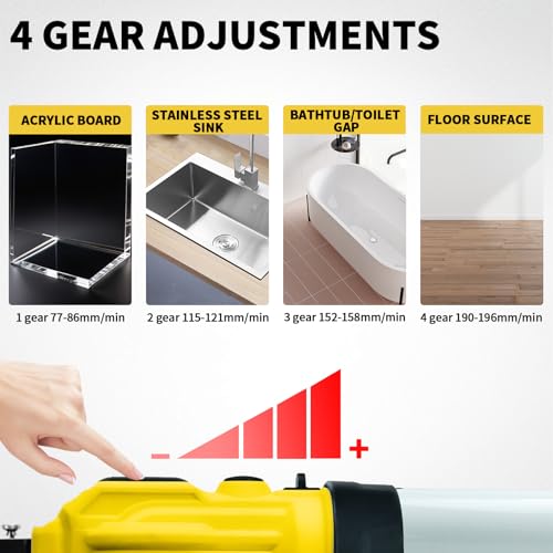 Cordless Caulking Gun Sausage Cartridge for Dewalt 20V - Image 3