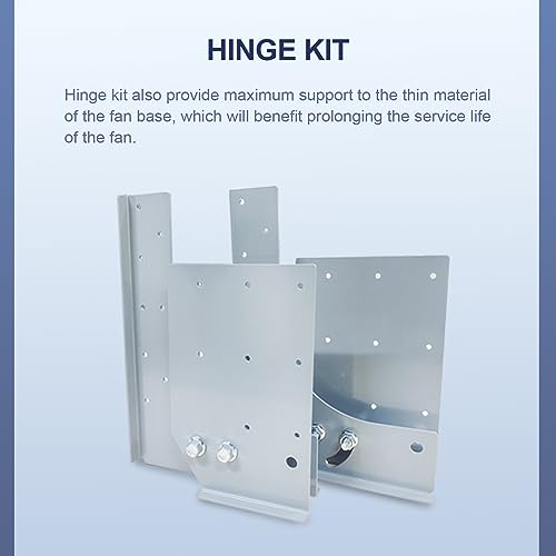 11.3" × 8.3" Hinge Kit for Restaurant Canopy Hood Exhaust - Image 6