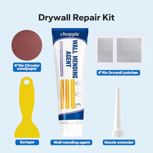 Choppie Drywall Repair Kit (4.2 Oz), Spackle Wall Repair - Image 3