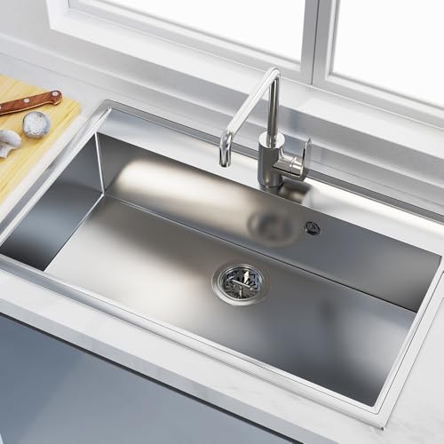 KONE Kitchen Sink Drain Sink Strainer 3-1/2 Inch Drain - Image 3