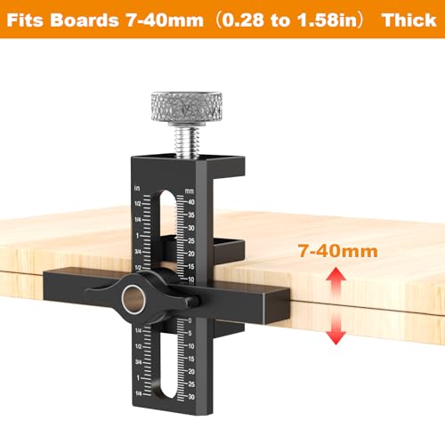 2-in-1 Cabinet Door Mounting Jig, Adjustable Cabinet Door - Image 5