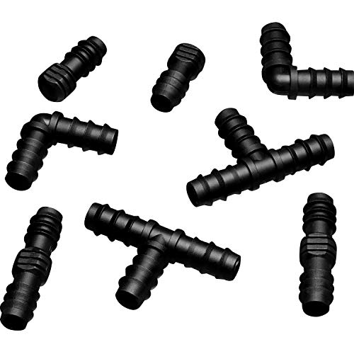 Maitys 8 Pcs 1/2 Inch Drip Irrigation Fitting Soaker Hose - Image 6