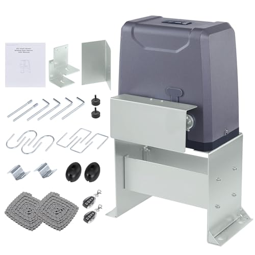 CO-Z 3300 lb Automatic Sliding Gate Opener with 2 Remote - Image 2
