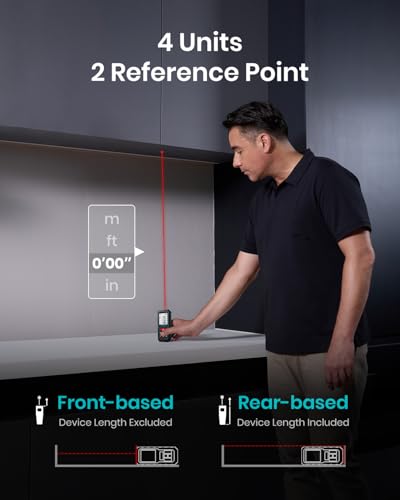 MILESEEY Laser Measure, Laser Measuring Tool with Angle Sensor - Image 7