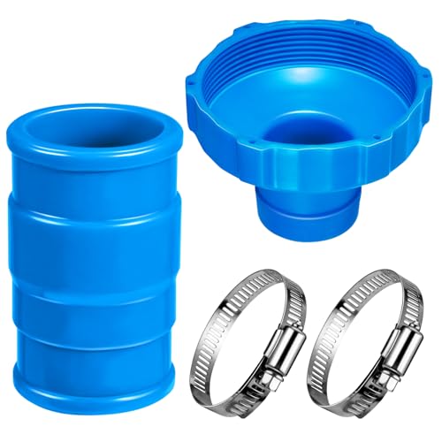 1 Set Pool Vacuum Hose Adapter Kit Compatible with Intex Adapter - Image 2