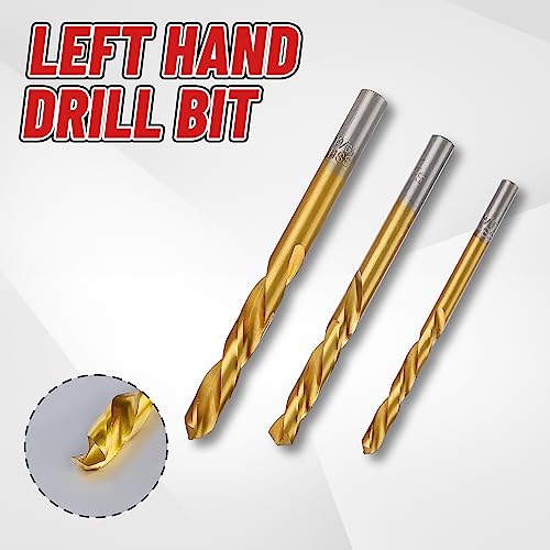14 Pieces Screw Extractor Set Left Hand Drill Bits Set - Image 7