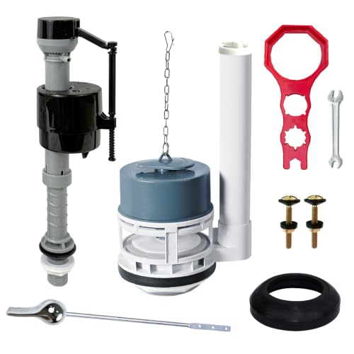 Universal 3-Inch Toilet Repair Kit, Upgraded Design Flush Valve - Image 2