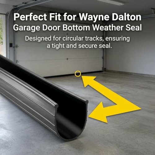 Replacement for Wayne Dalton Garage Door Bottom Seal 154448 16Ft - Image 6