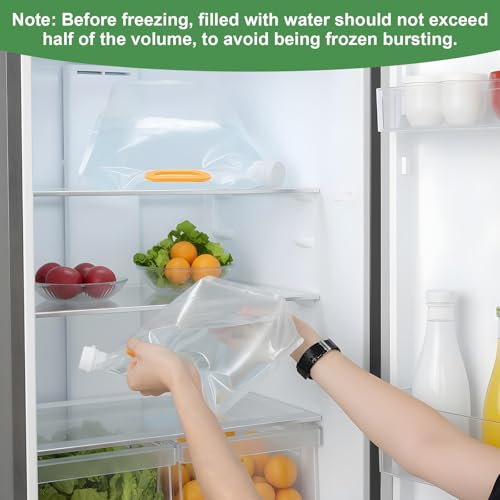 20Pcs 1.3Gallon Collapsibles Water Container Bag Bulk - Image 4
