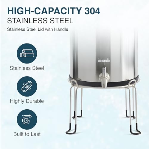 Armour 2.25G w/Stand - 0.2µm Stainless Steel Gravity Water Filter - Image 7