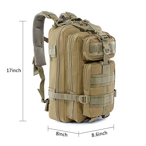ROARING FIRE 30L Tactical Backpack, MOLLE Military Bag，EDC - Image 5