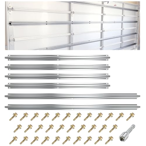 Garage Door Strut, 2 Set 9 FT Garage Door Bracket - Image 2