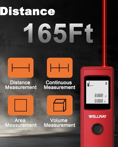 Laser Measuring Tool, 165FT/50M Laser Measure Tool - Image 4