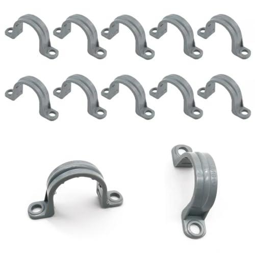 12-Pack 3/4" PVC Pipe Mounting Straps - Plastic Conduit - Image 2