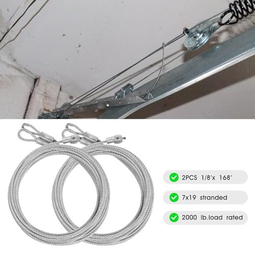 Garage Door Cable and Pulley Replacement Kit, Garage Door - Image 5