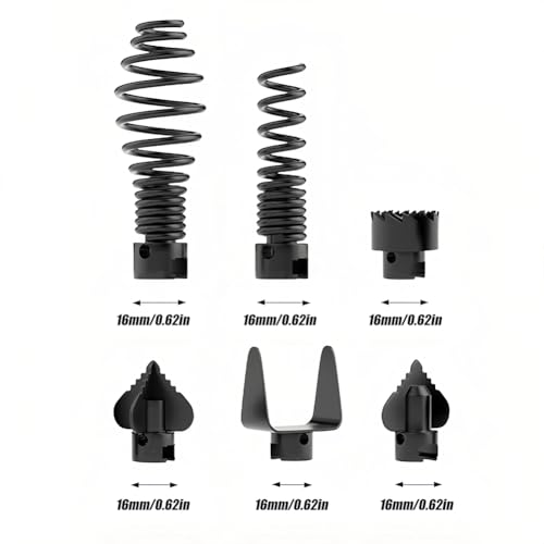 Joyzan Drain Cleaner Cutter Head, Pipeline Cleaning Cutting Set - Image 7