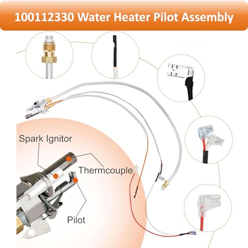 Long Term Heating Function 100112330 Water Heater Pilot Assembly - Image 2