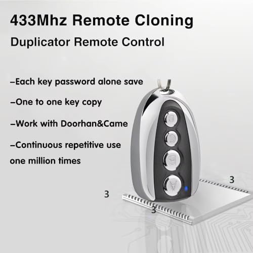 433Mhz Wireless Clone Remote Control Switch,3PCS Extender - Image 5