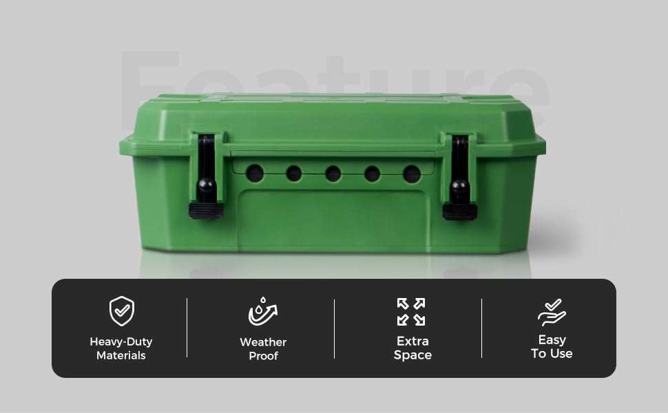 WELKIN Heavy-Duty Outdoor Electrical Box, 15.3 x 8.9 x 5.4 in - Image 5