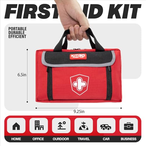 First Aid Kit - Waterproof Compact Small Emergency Medical - Image 5