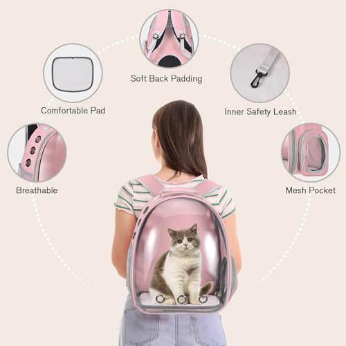 Cat Carrier Backpack, Pet Carrier Backpack Front Pack | Pet Essentials - Image 6