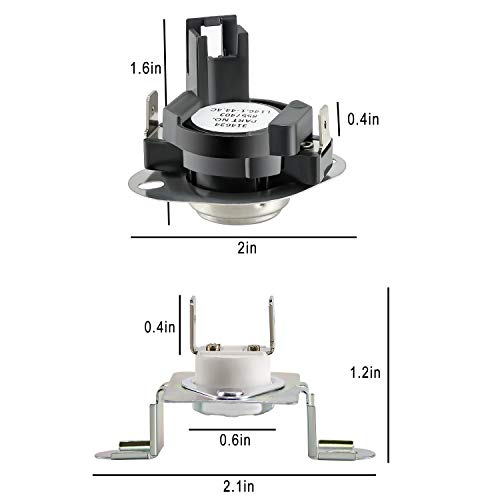 280148 Thermal Cut Off Kit Includes 8557403 Thermostat 8318314 - Image 6