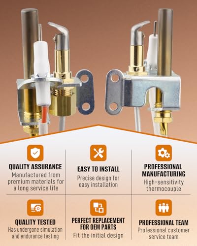 Water Heater Pilot Assembly Fit for Rheem Ruud Richmond - Image 4