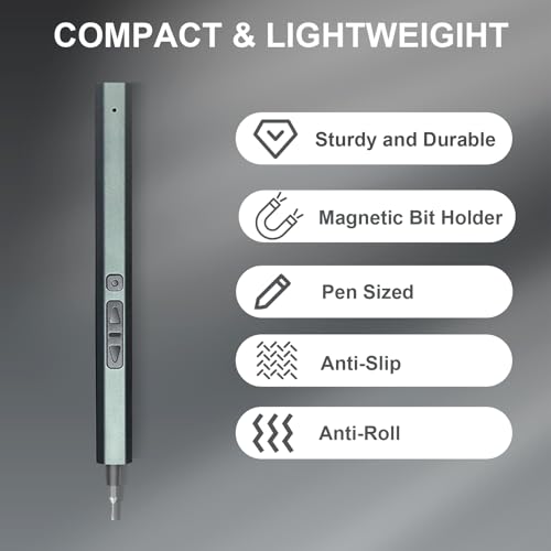 LMQ Mini Electric Screwdriver, 30 in 1 Small Electric | Hand Tools - Image 6