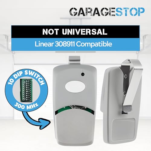2X Gate Opener Remote for Multi-Code 308911, 300MHz - Image 3
