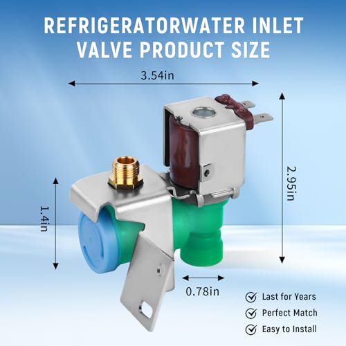 W10394076 W10865826 Refrigerator Water Inlet Valve - Image 3
