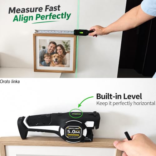 Laser Tape Measure with Upward Green Laser Line, Measure Ceiling - Image 5