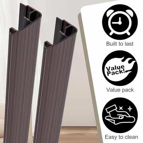 Pangda 2 Pcs 48 L Fixed Vinyl Sill Cap 1-5/32 Inches High - Image 4