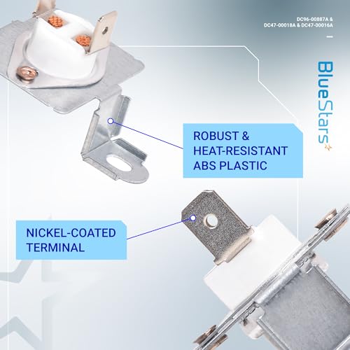[Upgraded] BlueStars DC96-00887A Dryer Thermal Fuse & - Image 6
