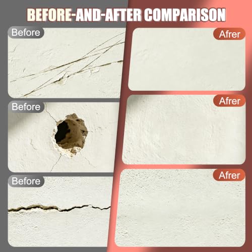 Drywall Repair Kit, 17.6oz Wall Patch Set for Fast Wall | Home Repair - Image 6