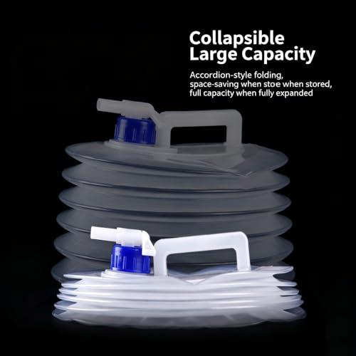 3L Collapsible Water Container with Spigot Large Capacity - Image 5