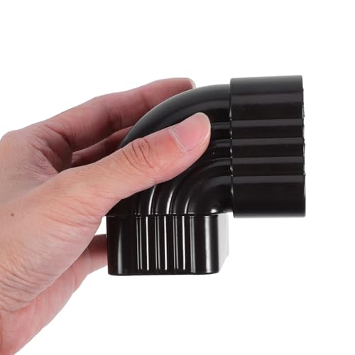 Sosoport Right Angle Downspout Connector Corrugated Pipe Adapter - Image 4