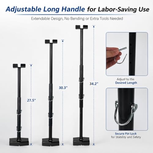 Adjustable Ball Valve Wrench with Long Handle & 2 Spare | Hand Tools - Image 3