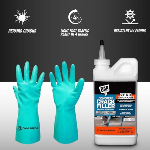 Fast Drying DAP - Concrete Crack Filler - 1.62 LBs | Beauty & Personal - Image 7