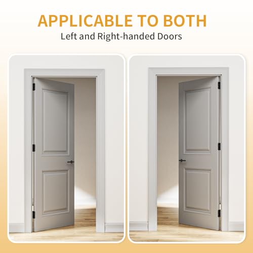 3 Pack Self Closing Door Hinges, 4 Inch - Image 6