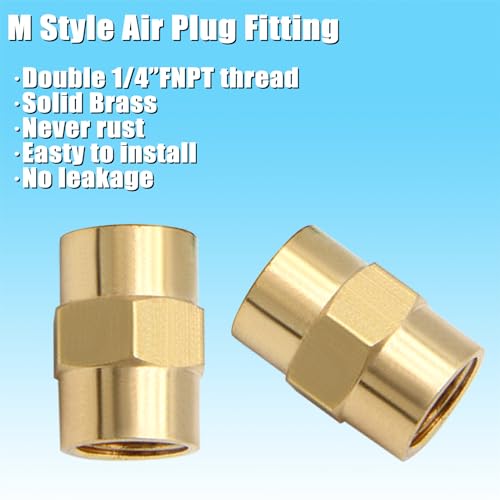 1/4 inch NPT Brass Ball Valve Kit Air Compressor Shut Off Valve - Image 7