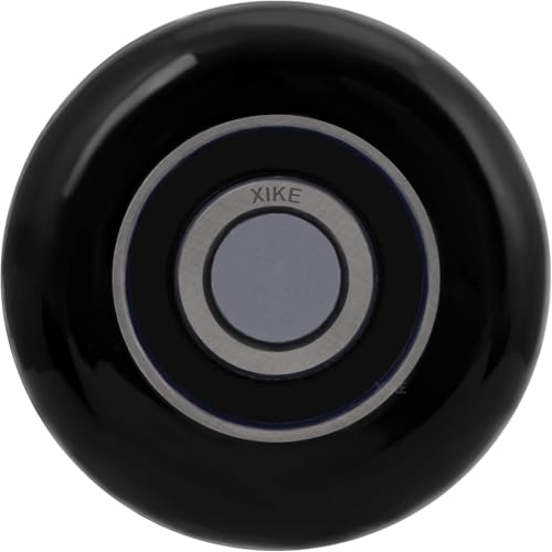 XiKe 12 Pack Black 2" Nylon Garage Door Roller 4" Stem - Image 4